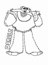 Smallfoot coloring Pages sketch template