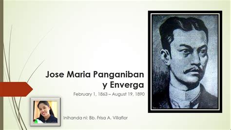 Jose Maria Panganiban (ppt cover- for your copy, maybe) - YouTube