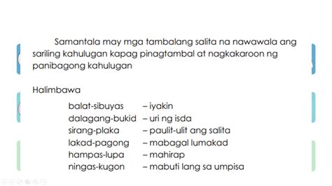 TAMBALANG SALITA FILIPINO 3 WEEK 1 3RD QUARTER - Quizizz