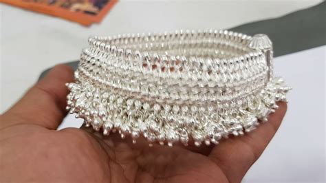 TRADITIONAL PAYAL /चांदी की पायल Silver Anklet 2020/ LATEST BRIDAL ...