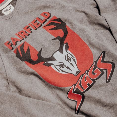 Fairfield Stags 1990s Logo Crewneck | Homefield