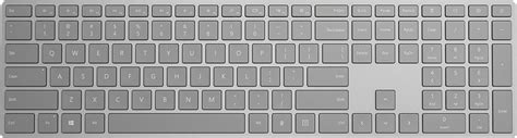 Microsoft - Modern Keyboard with Fingerprint ID Wireless - Gray ...