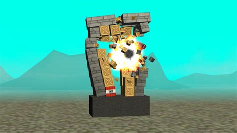 Minecraft Tnt City Explosion