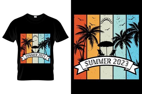 Summer 2023 t-shirt design. Best for fashion graphics, t-shirt Pro ...