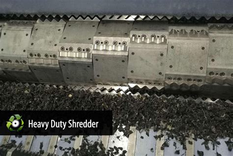 Heavy Duty Shredder - PET Bottle Washing Line | ASG Plastic Recycling Machine