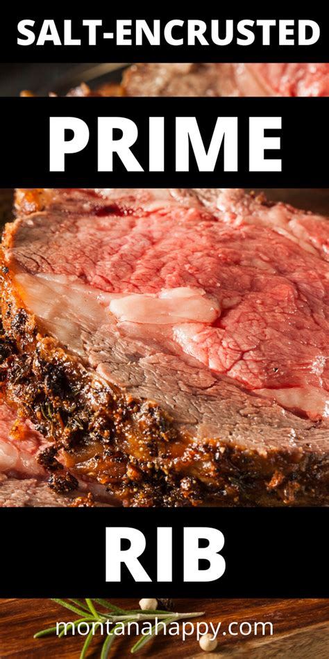 Salt-Encrusted Prime Rib Recipe | Prime rib recipe, Rib recipes ...