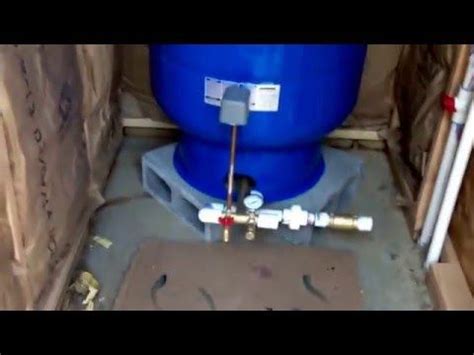 Installing a pressure tank - artesian well - YouTube | Home diy ...