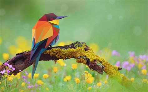 low Poly, Abstract, Birds Wallpapers HD / Desktop and Mobile Backgrounds