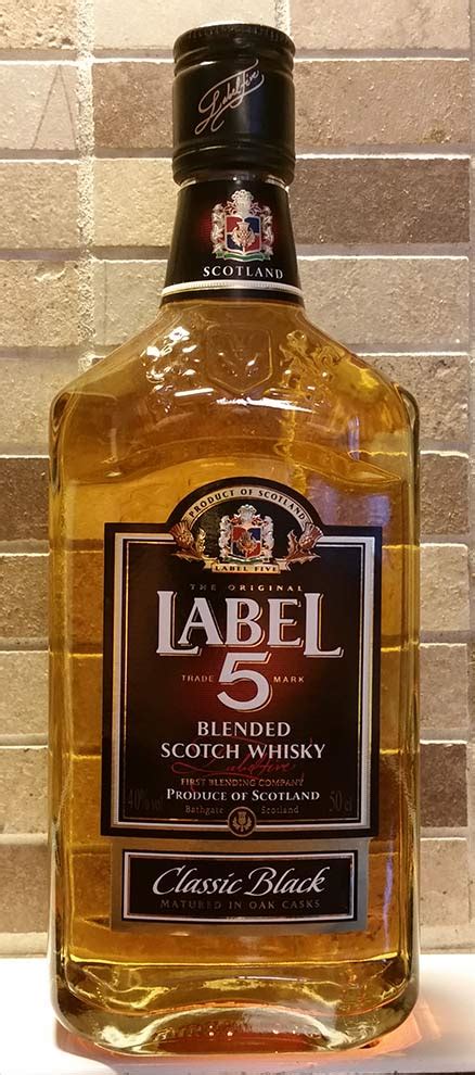 Label 5 blended whisky review