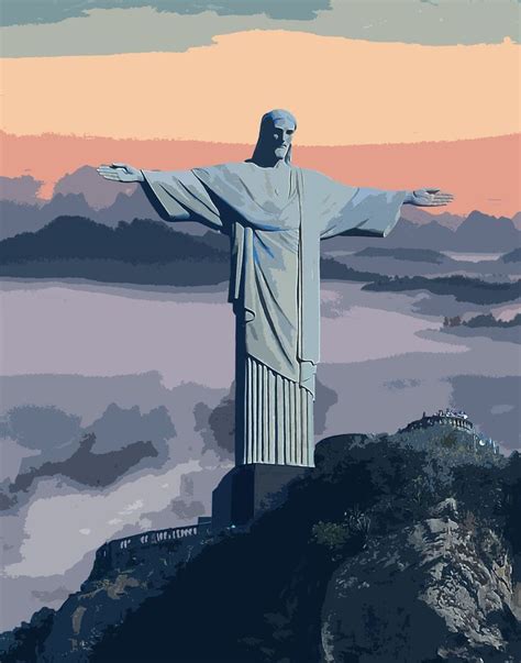 Christ Redeemer Brazil Rio | Christ the redeemer, Christ the redeemer ...