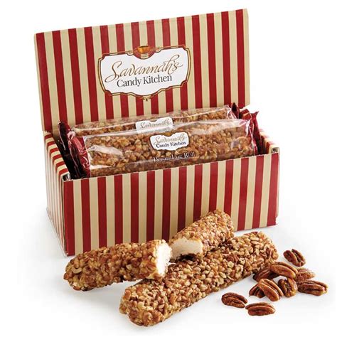 Pecan Log Rolls | Gourmet Candy Gifts | Savannah's Candy Kitchen