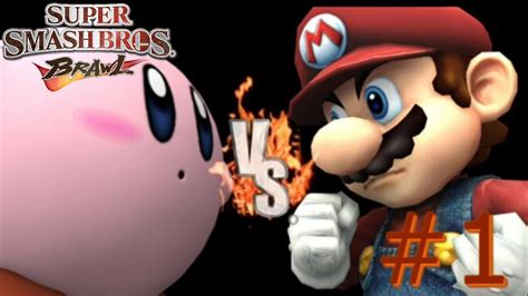 Mario Vs Kirby!!! El Peligro Comienza | Super Smash Bros. Brawl # 1 ...