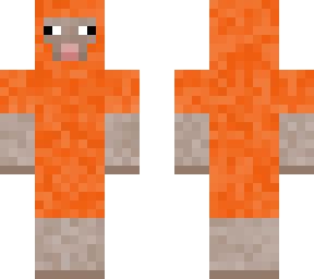 Orange Sheep | Minecraft Skin