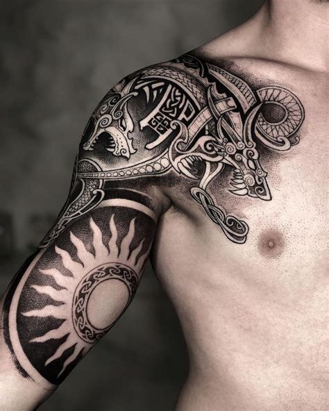 91 Shocking Jormungandr Tattoos: Meanings & Designs