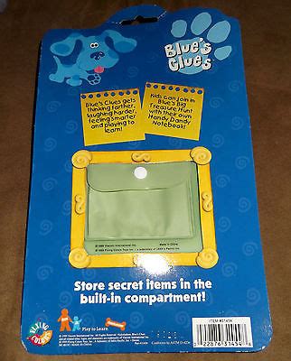 BLUE'S CLUES BIG TREASURE HUNT HANDY DANDY NOTEBOOK Vers. 2 NEW Rare ...