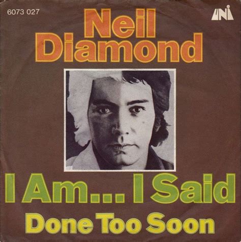 Neil Diamond - I Am... I Said - hitparade.ch