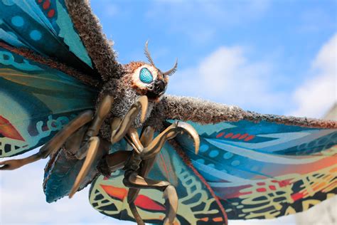 Stunning Custom Mothra 2019 Figure!