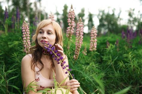 Woman, Portrait, Outdoors, Glade Free Stock Photo - Public Domain Pictures