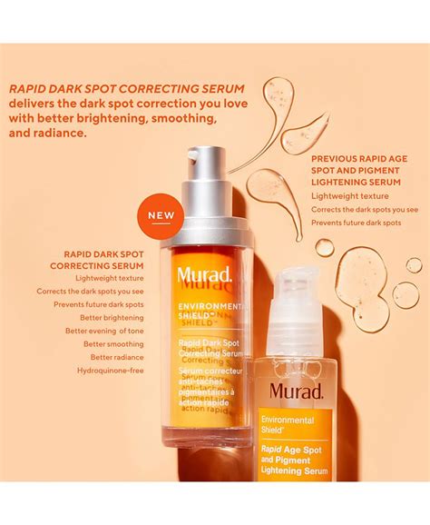 Murad Environmental Shield Rapid Dark Spot Correcting Serum, 1-oz. & Reviews - Skin Care ...