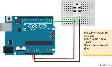 Temperature and Humidity Sensor (DHT22) in Arduino Uno Tutorial, Wiring, and Library - Johan Wahyudi