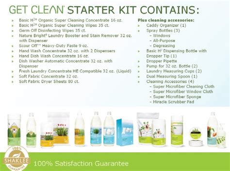 Shaklee Get Clean Kit - Free Membership & 15% Off!!