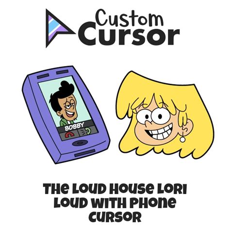 The Loud House Lori Loud with Phone Curseur – Custom Cursor