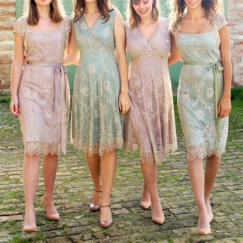 Nancy Mac Dresses by NancyMacDresses on Etsy | Lace bridesmaid dresses ...