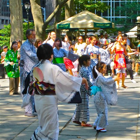 Scarf Boys: "Obon" Festival in Bryant Park.