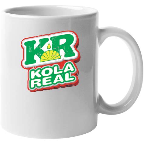 Kola Real Logo Popular Pop Soft Drink Company Brand Gift Mug