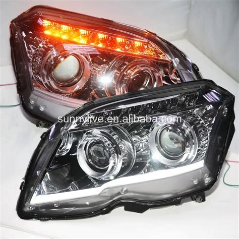 Aliexpress.com : Buy 2011 2014 Year For Mercedes Benz GLK260 GLK300 GLK350 LED Head Lights LF ...