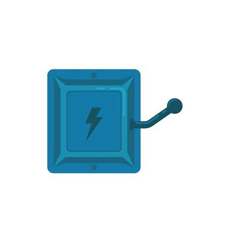 Premium Vector | Electric switch cartoon vector icon element design