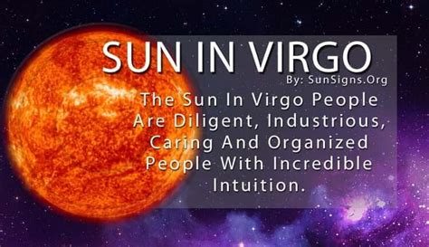 Sun In Virgo Meaning: Live A Purposeful Life - SunSigns.Org