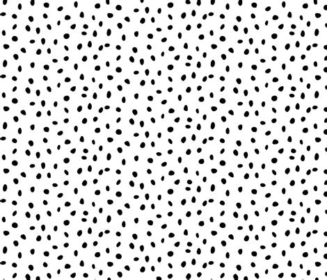 dalmatian dots fabric - glimmericks - Spoonflower