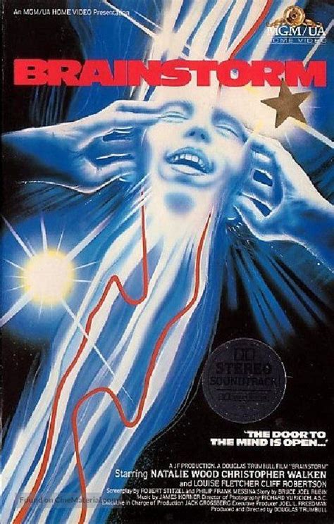 ''Brainstorm'' 1983 U.S movie poster. (THE DOOR TO THE MIND IS OPEN ...