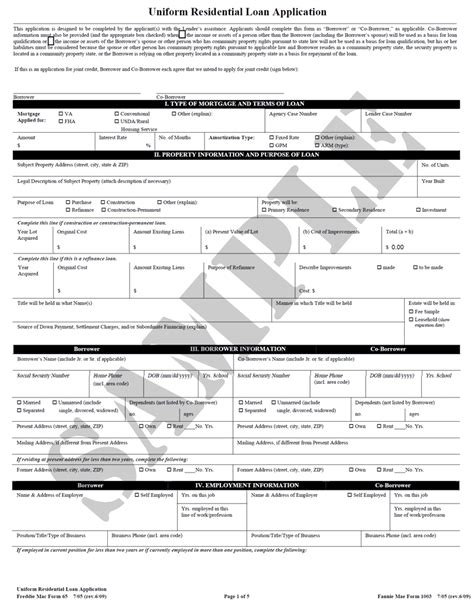 Mortgage ApplicationIndiana Legal Forms