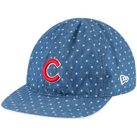 Toddler Chicago Cubs New Era Denim Flip 9TWENTY Adjustable Hat