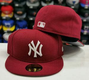 New Era New York Yankee 59Fifty Burgundy Fitted Hat – Exclusive Fitted Inc.