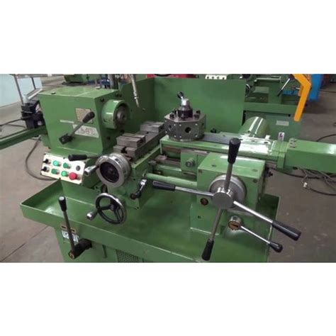 Mild Steel Second Operation Turret Lathe Machine, Automation Grade ...