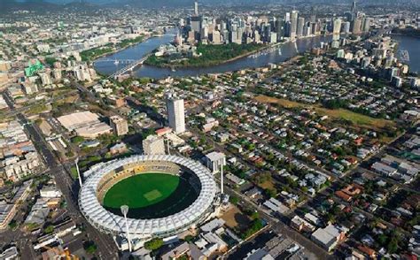 The Gabba Brisbane Cricket Ground Seating Map 2023 with Rows, Parking ...