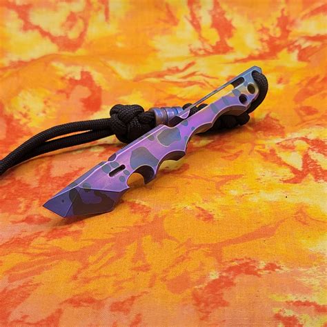 Anodized Titanium Prybar - Etsy