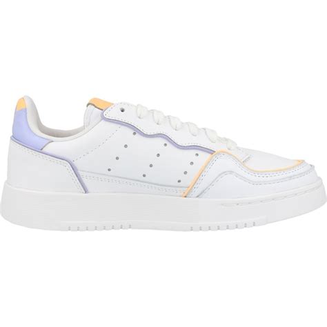 adidas Originals Supercourt W White Leather Trainers - Awesome Shoes