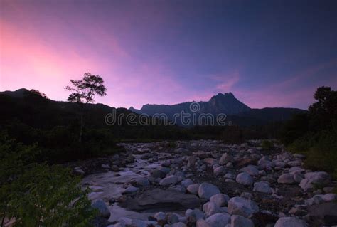 Sunrise Mount Kinabalu stock photo. Image of kinabalu - 145821458