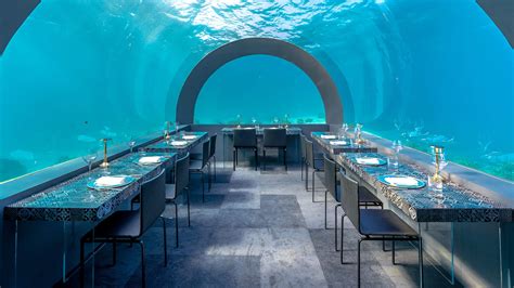 Underwater restaurants in Maldives - Maldives underwater restaurants