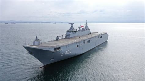 Turkish Navy welcomes its new flagship, TCG ANADOLU - Naval News