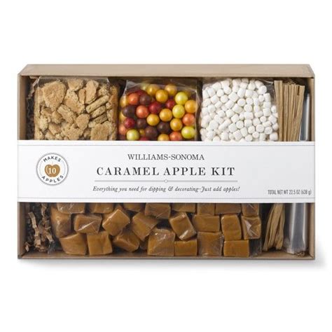 Such a cute gift idea. DIY caramel apple kit. | Caramel apples, Gourmet recipes, Food