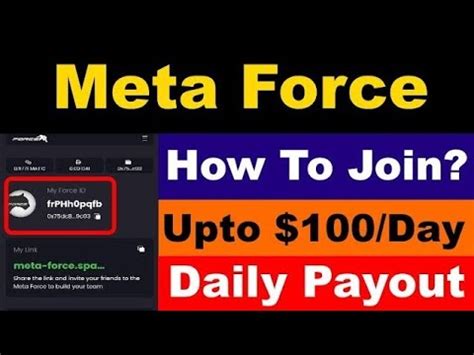 Meta force Joining step by step complete Procedure | Meta force slots | Non Working with Meta ...