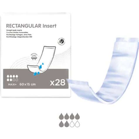 Ontex Rectangular Insert Pad - Maxi (28 pack)