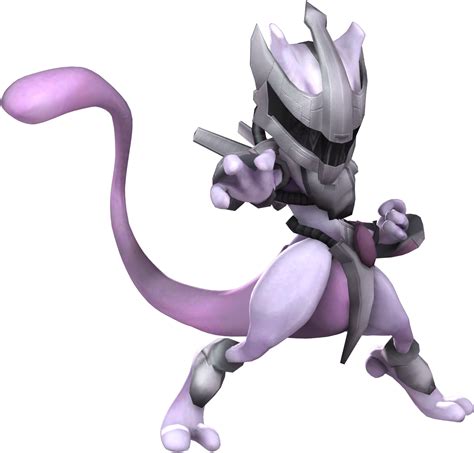 Download Here's The Costume On A Render - Armored Mewtwo Smash 4 PNG Image with No Background ...