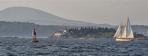 Indian Island Lighthouse - Rockport - Maine - New England