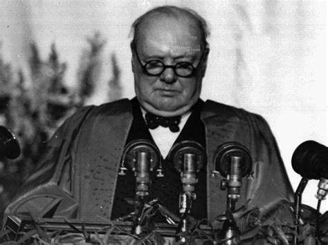 In 1946 Winston Churchill gave a speech at a tiny Missouri college that changed the way everyone ...